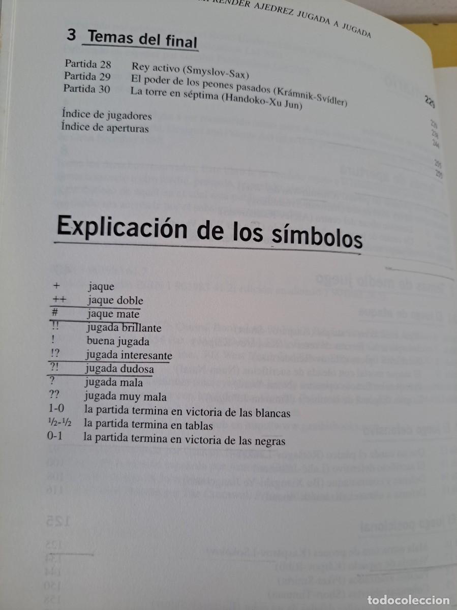 Coleccionismo deportivo: JOHN NUMM - COMPRENDER AJEDREZ: JUGADA A JUGADA - EDICIONES GAMBIT 2002 - Foto 4