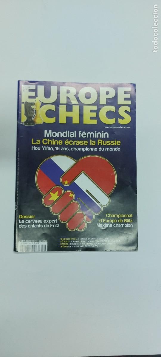 Coleccionismo deportivo: Europe Echecs N&ordm; 607 - Foto 1