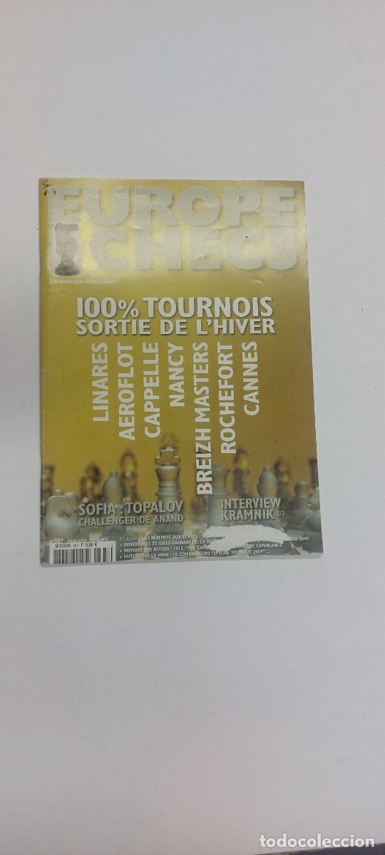 Coleccionismo deportivo: Europe Echecs N&ordm; 587 - Foto 1