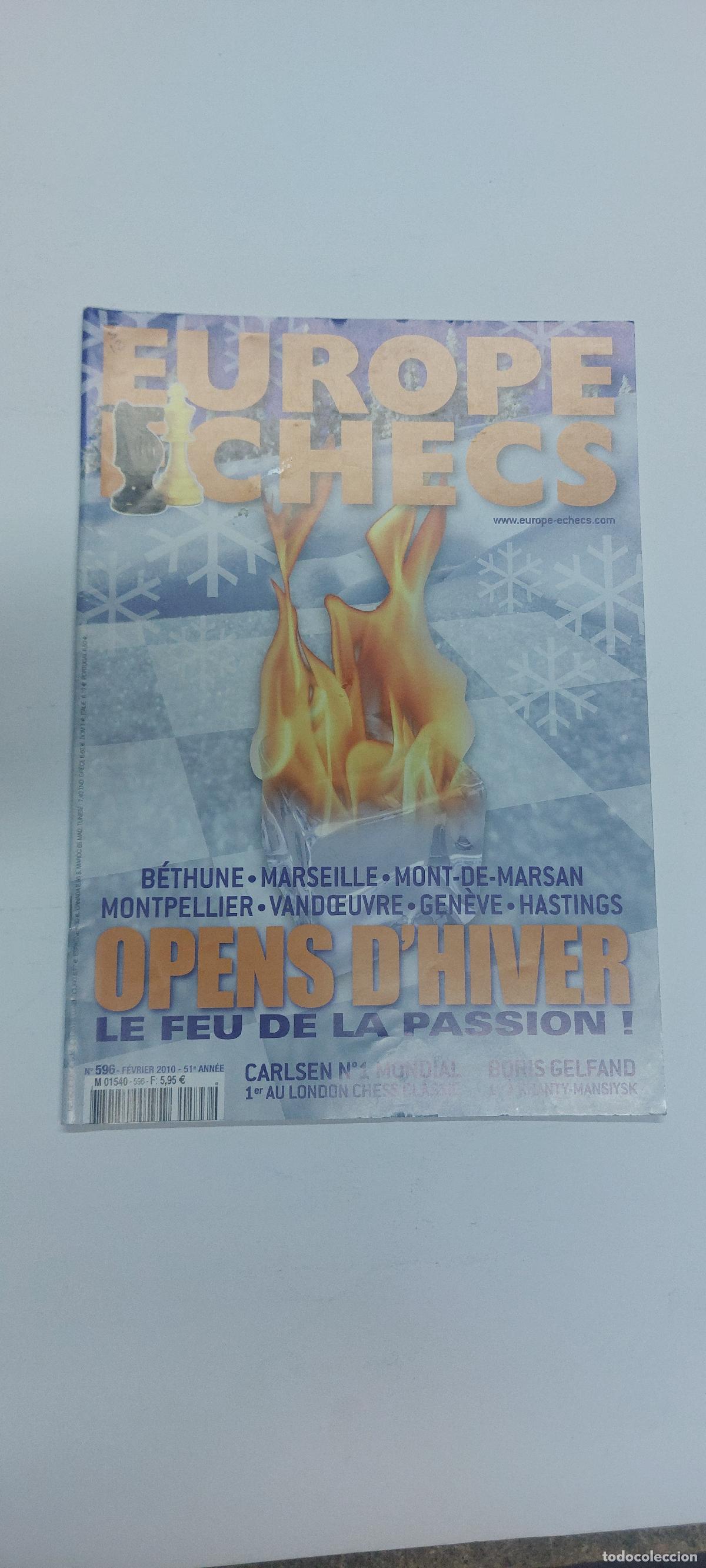 Coleccionismo deportivo: Europe Echecs N&ordm; 596 - Foto 1