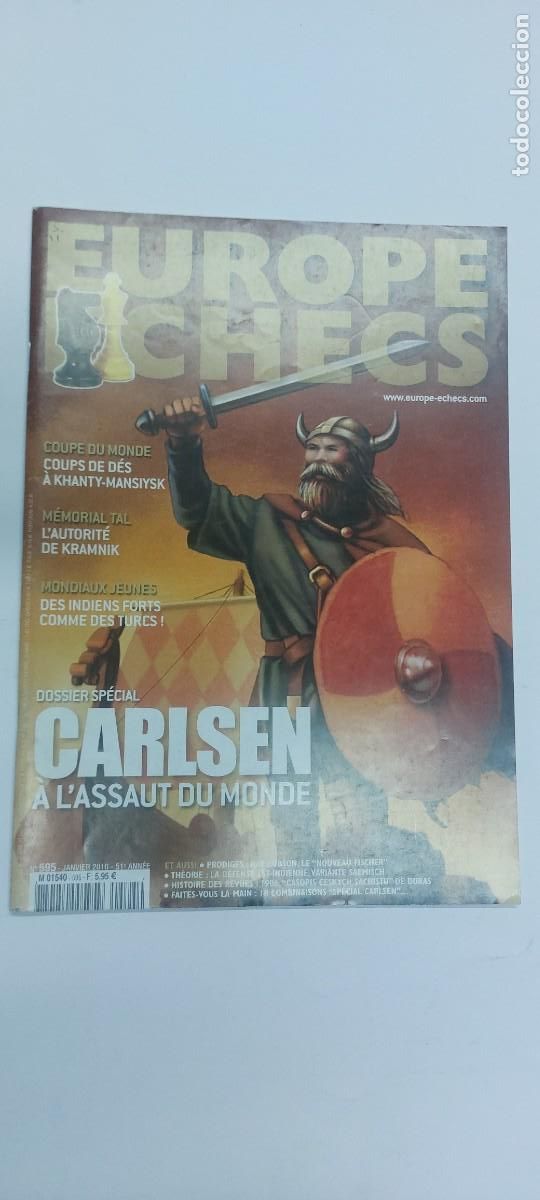 Coleccionismo deportivo: Europe Echecs N&ordm; 595 - Foto 1