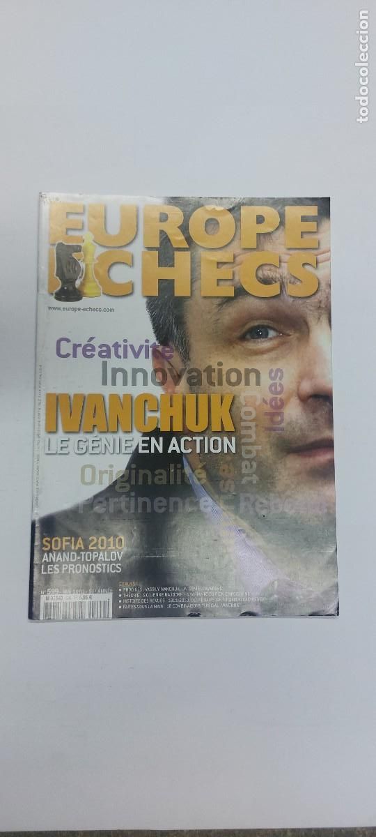Coleccionismo deportivo: Europe Echecs N&ordm; 599 - Foto 1
