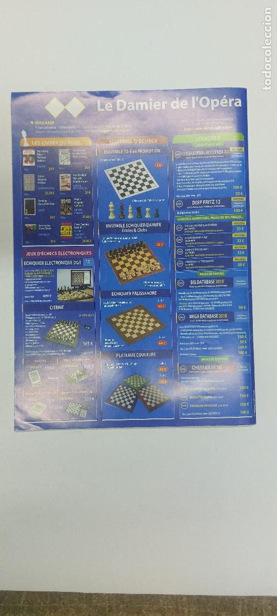 Coleccionismo deportivo: Europe Echecs N&ordm; 599 - Foto 2