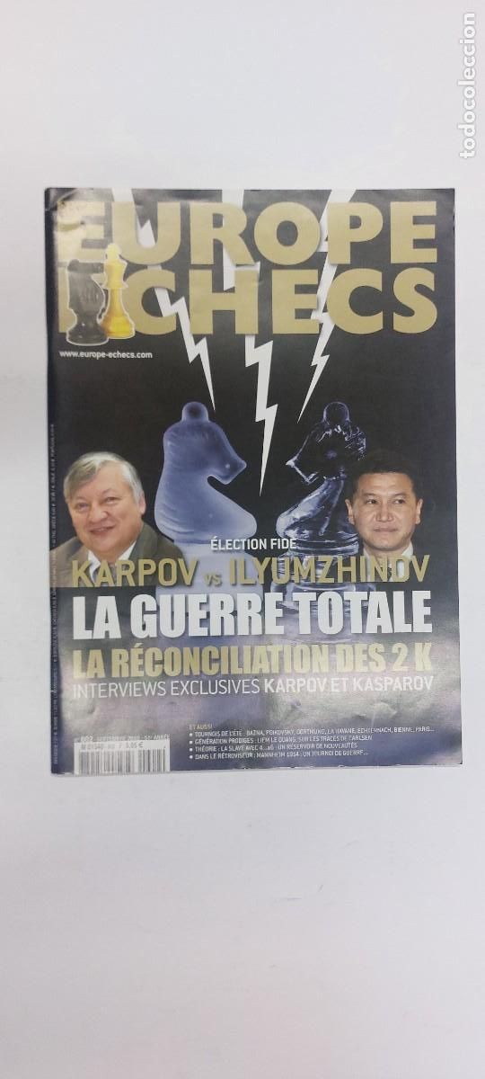Coleccionismo deportivo: Europe Echecs N&ordm; 602 - Foto 1
