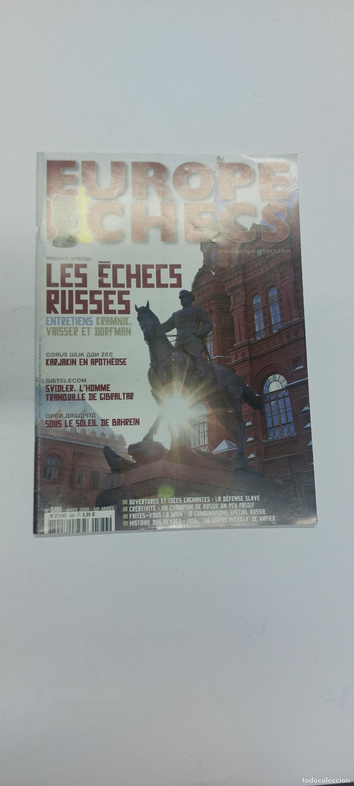 Coleccionismo deportivo: Europe Echecs N&ordm; 586 - Foto 1