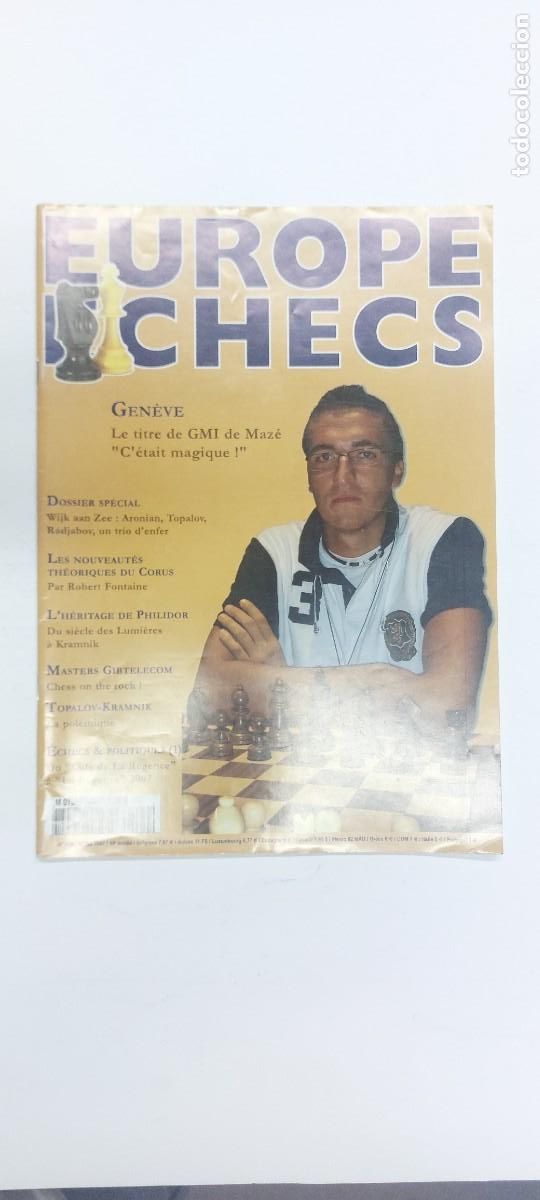 Coleccionismo deportivo: Europe Echecs N&ordm; 564 - Foto 1