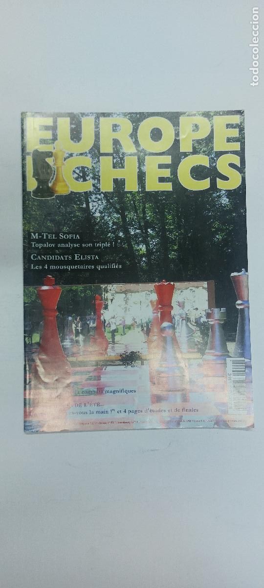 Coleccionismo deportivo: Europe Echecs N&ordm; 568 - Foto 1