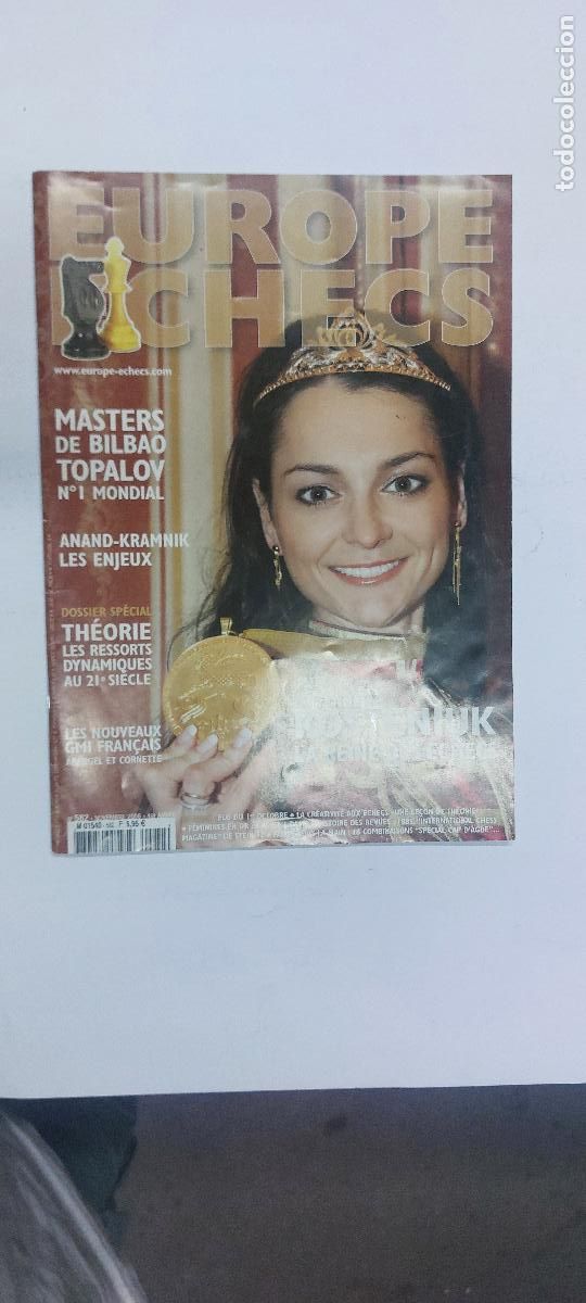 Coleccionismo deportivo: Europe Echecs N&ordm; 582 - Foto 1