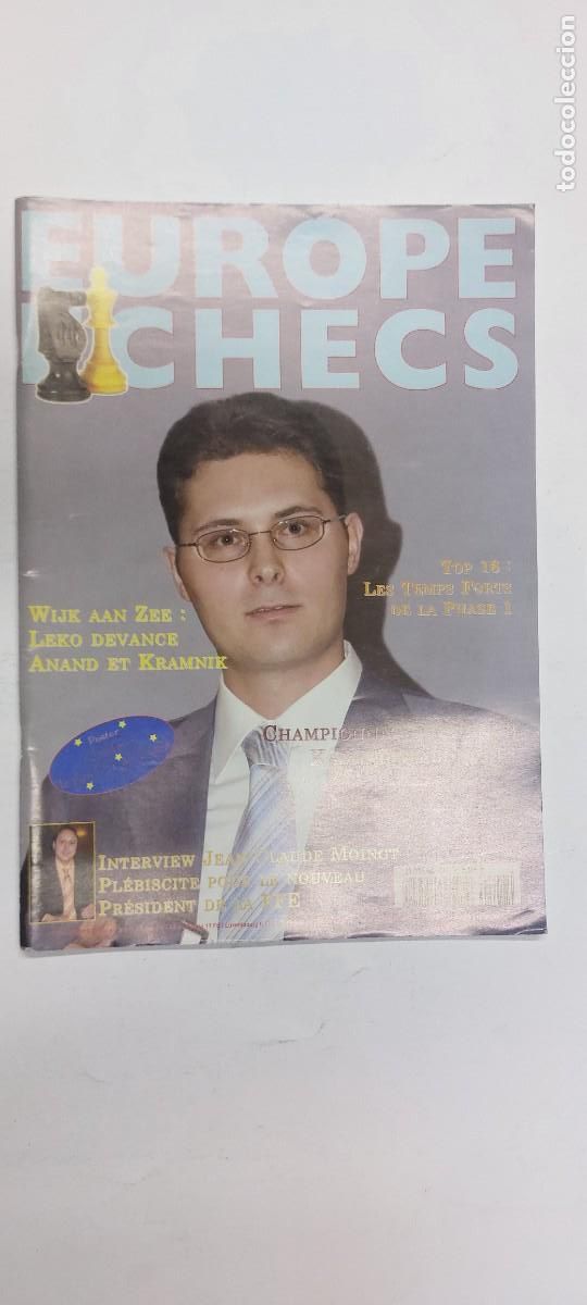 Coleccionismo deportivo: Europe Echecs N&ordm; 542 - Foto 1