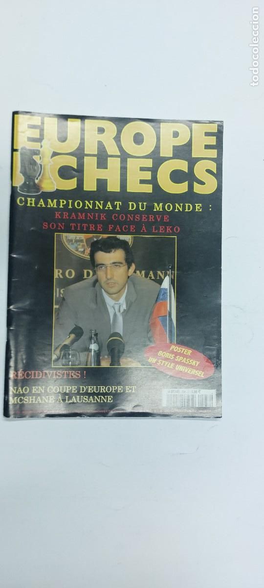 Coleccionismo deportivo: Europe Echecs N&ordm; 538 - Foto 1