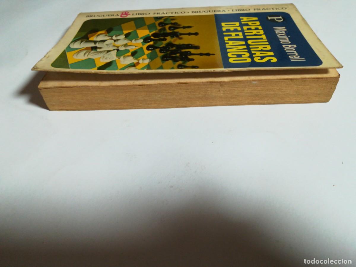 Coleccionismo deportivo: Libro Pr&aacute;ctico, N&deg;95, Aperturas de Flanco, M&aacute;ximo Borrell, Editorial Bruguera - Foto 4