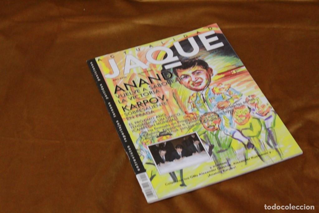 Coleccionismo deportivo: Revista de ajedrez Jaque. N&ordm; 555. Junio 2002. - Foto 1