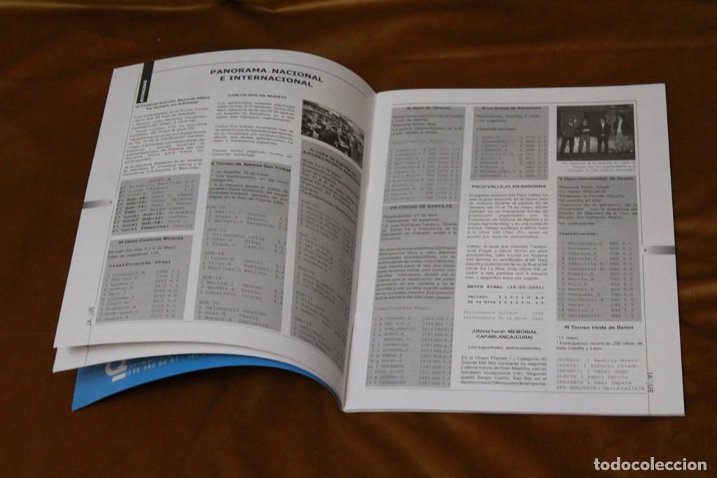 Coleccionismo deportivo: Revista de ajedrez Jaque. N&ordm; 555. Junio 2002. - Foto 2
