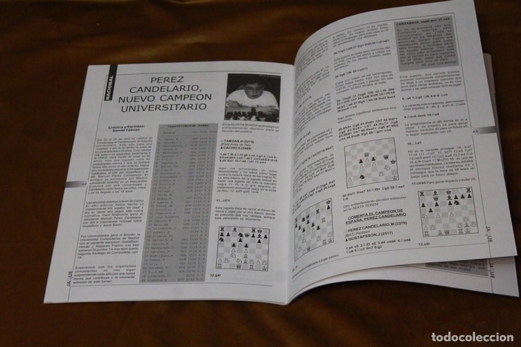 Coleccionismo deportivo: Revista de ajedrez Jaque. N&ordm; 555. Junio 2002. - Foto 3
