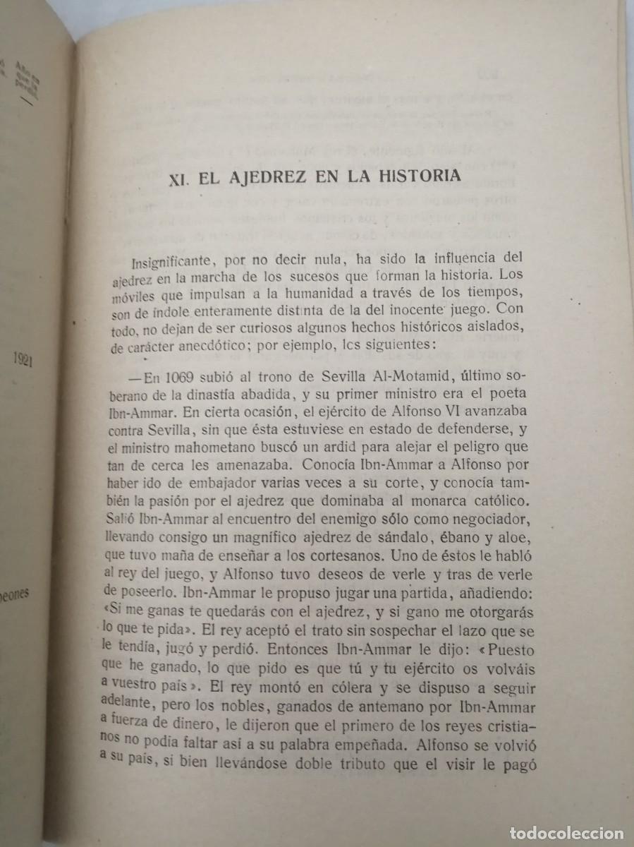 Coleccionismo deportivo: MANUAL DE AJEDREZ, Parte Sexta (&uacute;ltima): MISCEL&Aacute;NEA (Edici&oacute;n 1940 aprox.) - Foto 5