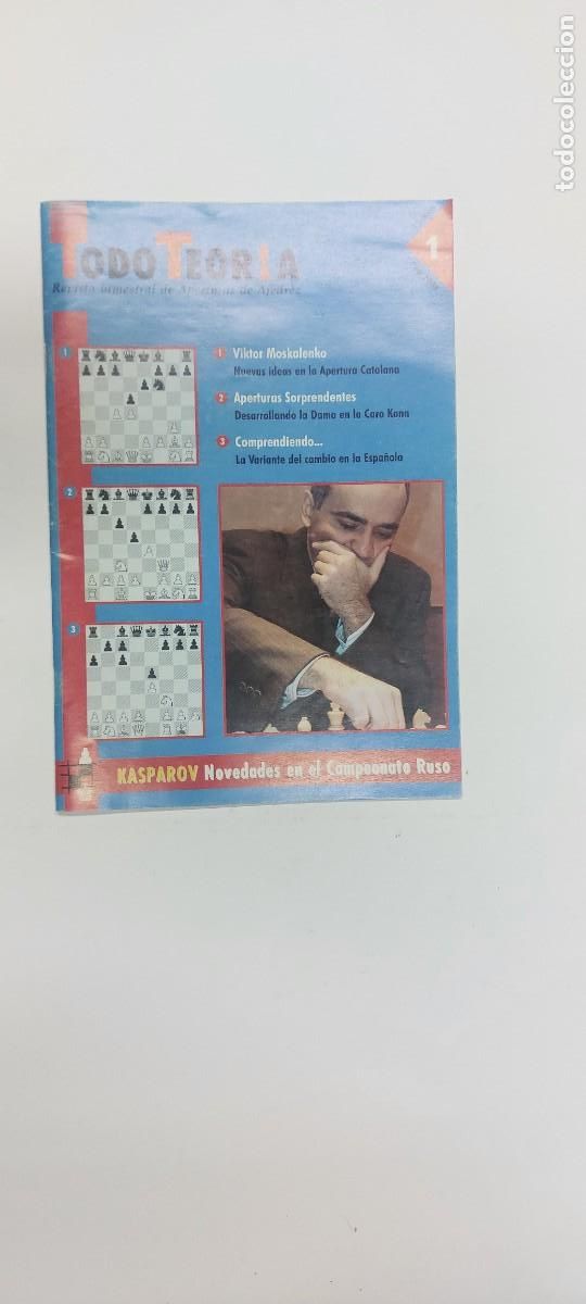 Coleccionismo deportivo: Todo Teoria Ajedrez N&ordm; 1 - Foto 1