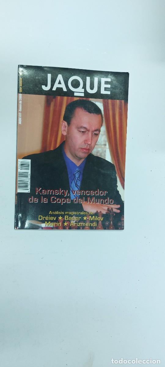 Coleccionismo deportivo: Revista de ajedrez Jaque 617 - Foto 1