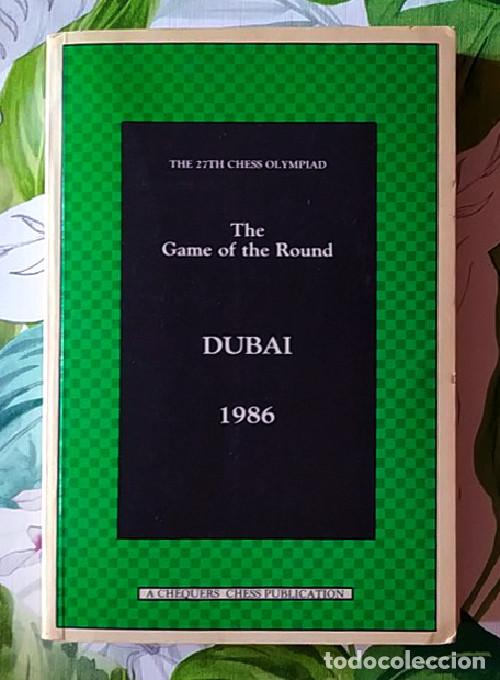 Coleccionismo deportivo: ♔♕ Ajedrez : Dubai Olympiad 1986 , Wade - Foto 1
