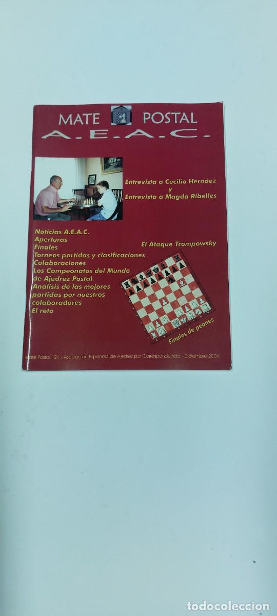 Coleccionismo deportivo: REVISTA DE AJEDREZ MATE POSTAL N&ordm; 124 - Foto 1