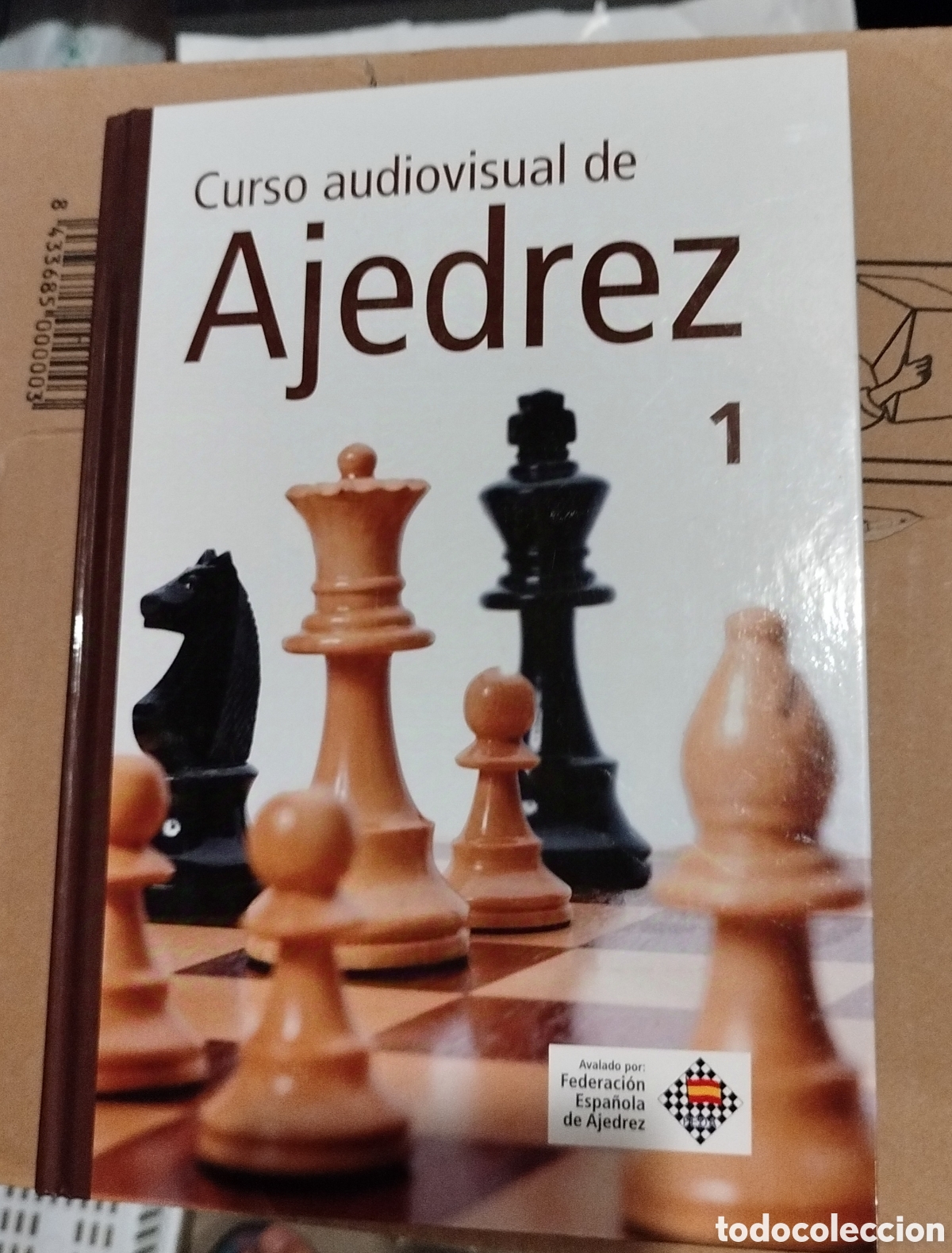 Coleccionismo deportivo: Curso audiovisual de ajedrez. N&uacute;mero 1. Contiene cd - Foto 1