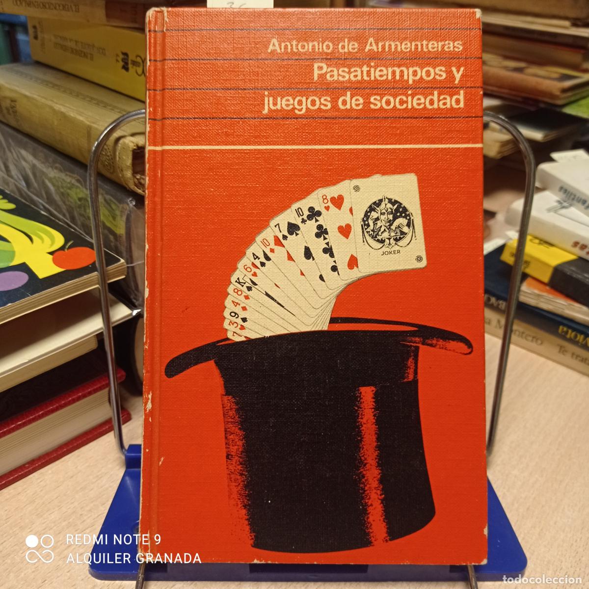 Coleccionismo deportivo: PASATIEMPOS Y JUEGOS DE SOCIEDAD - Antonio De Armenteras - Foto 1