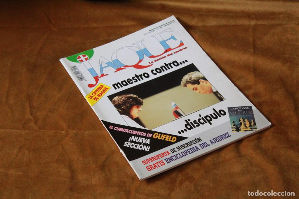 Coleccionismo deportivo: Revista de ajedrez Jaque. N&ordm; 488. - Foto 1