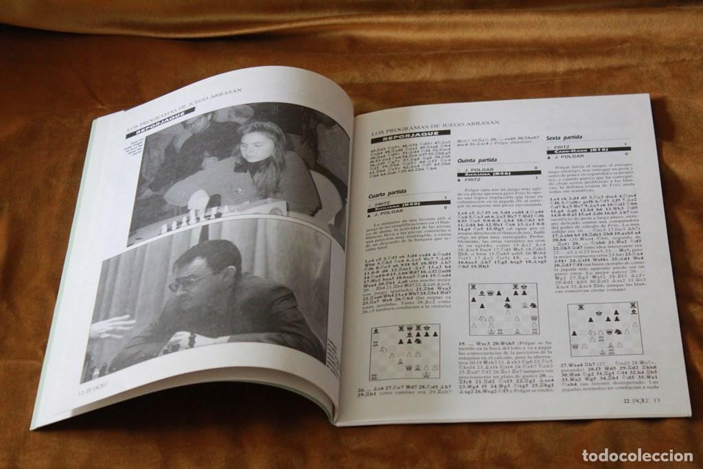 Coleccionismo deportivo: Revista de ajedrez Jaque. N&ordm; 497. - Foto 3
