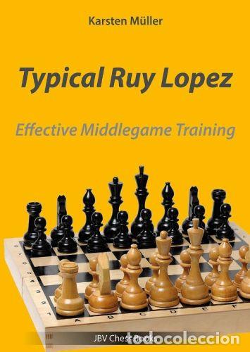Coleccionismo deportivo: Ajedrez. Chess. Typical Ruy Lopez - Karsten M&uuml;ller - Foto 1