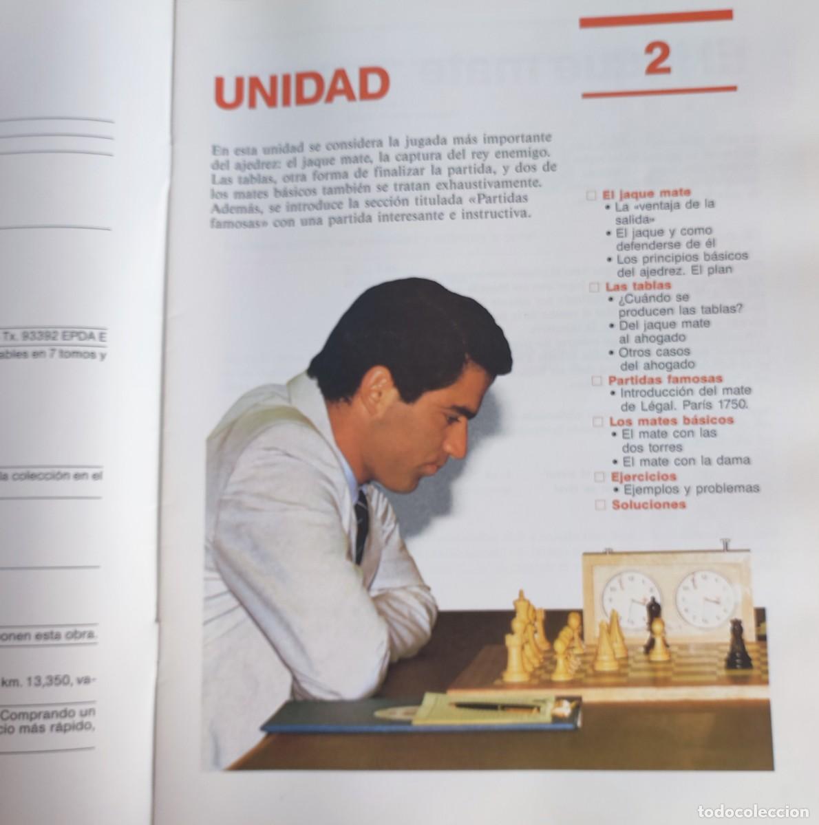 Coleccionismo deportivo: Ajedrez: Curso Kasparov Fasc&iacute;culo 2 - Foto 2