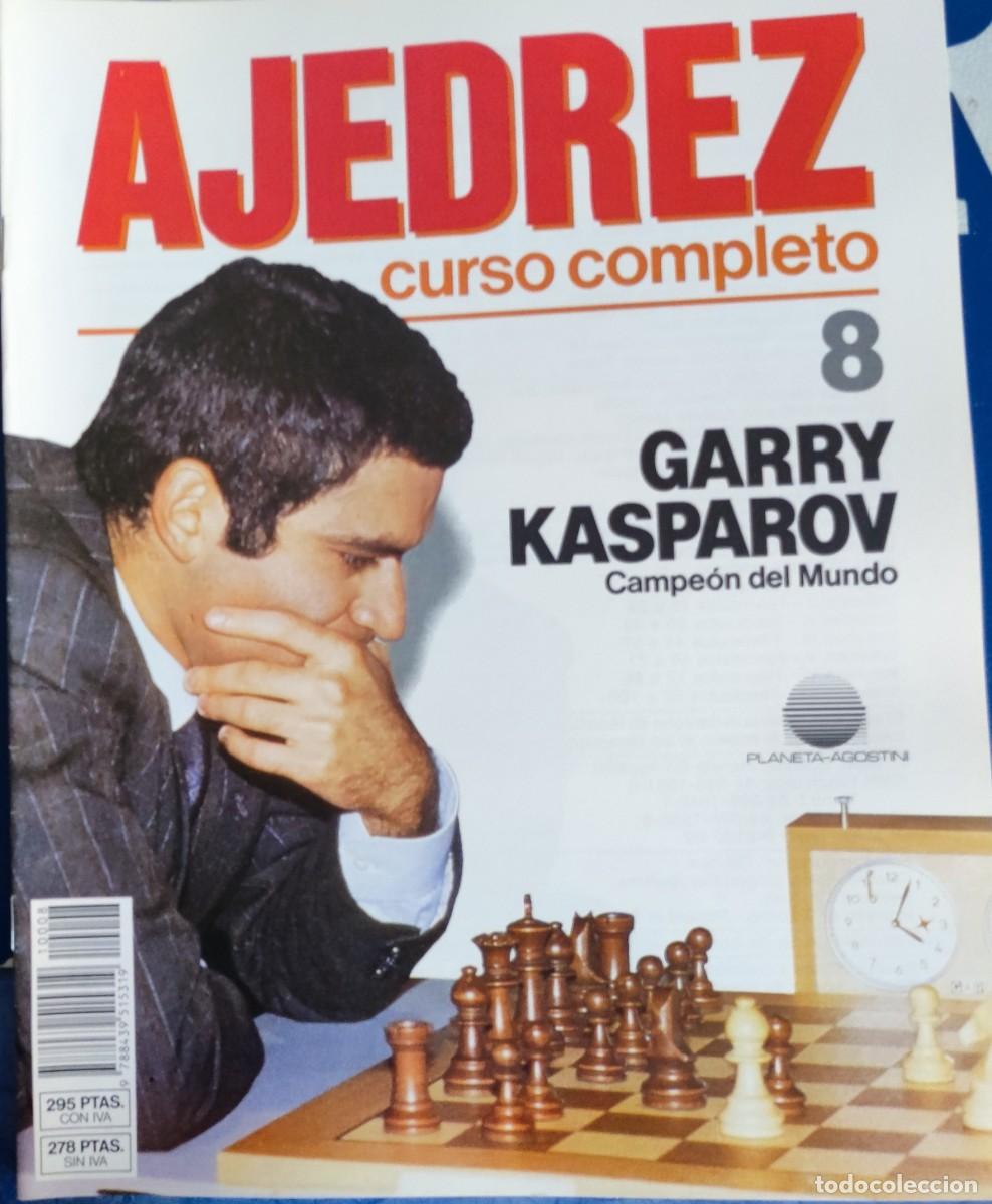 Coleccionismo deportivo: Ajedrez: Curso Kasparov Fasc&iacute;culo 8 - Foto 1