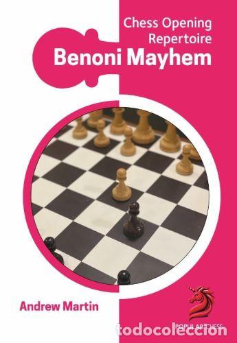 Coleccionismo deportivo: Ajedrez. Chess. Benoni Mayhem - Andrew Martin (Hardback) - Foto 1