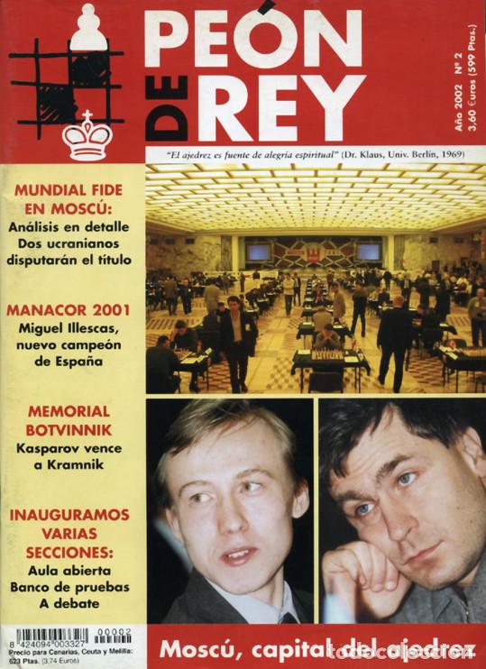 Coleccionismo deportivo: Ajedrez ; Revista Pe&oacute;n de Rey n. 2 - Foto 1