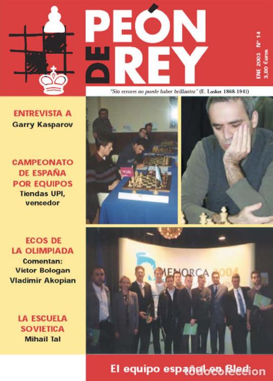 Coleccionismo deportivo: Ajedrez ; Revista Pe&oacute;n de Rey n. 14 - Foto 1