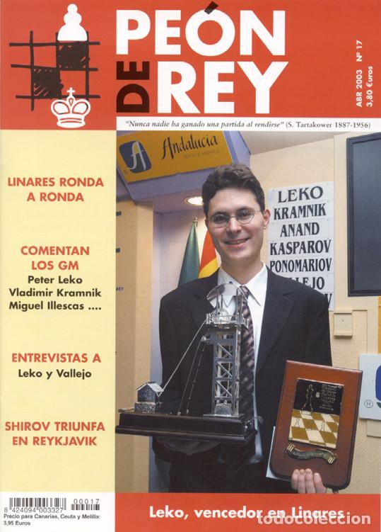 Coleccionismo deportivo: Ajedrez ; Revista Pe&oacute;n de Rey n. 17 - Foto 1