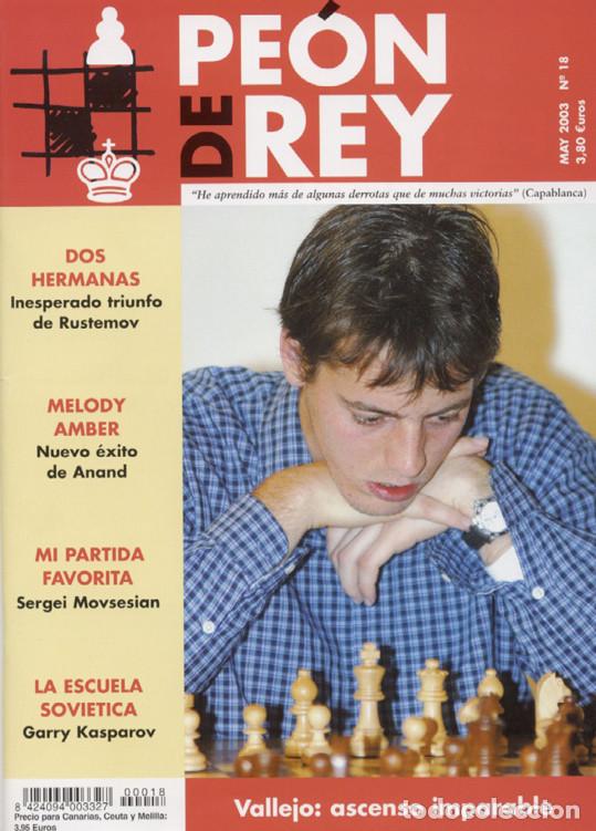 Coleccionismo deportivo: Ajedrez ; Revista Pe&oacute;n de Rey n. 18 - Foto 1