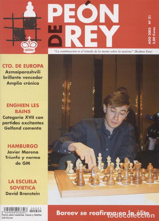 Coleccionismo deportivo: Ajedrez ; Revista Pe&oacute;n de Rey n. 21 - Foto 1