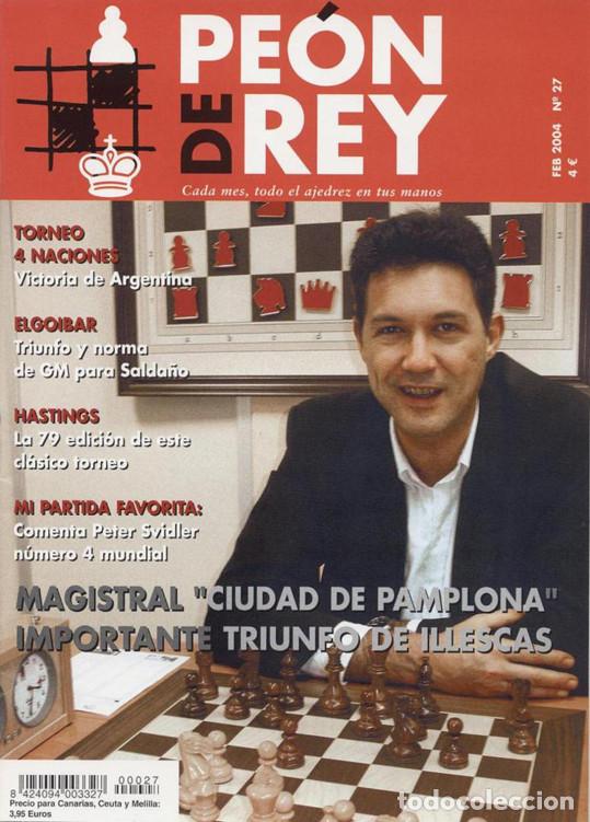 Coleccionismo deportivo: Ajedrez ; Revista Pe&oacute;n de Rey n. 27 - Foto 1