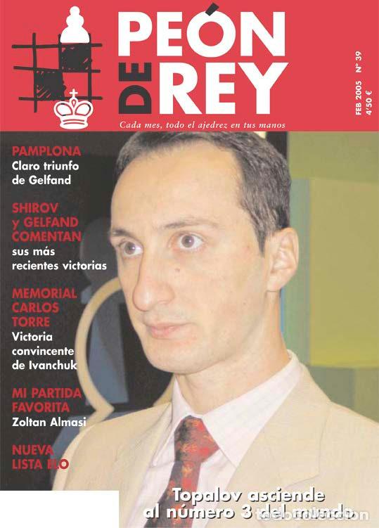 Coleccionismo deportivo: Ajedrez ; Revista Pe&oacute;n de Rey n. 39 - Foto 1