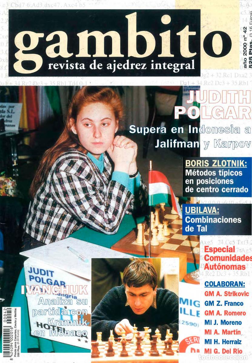 Coleccionismo deportivo: Ajedrez ; Revista Gambito n. 42 2000 - Foto 1