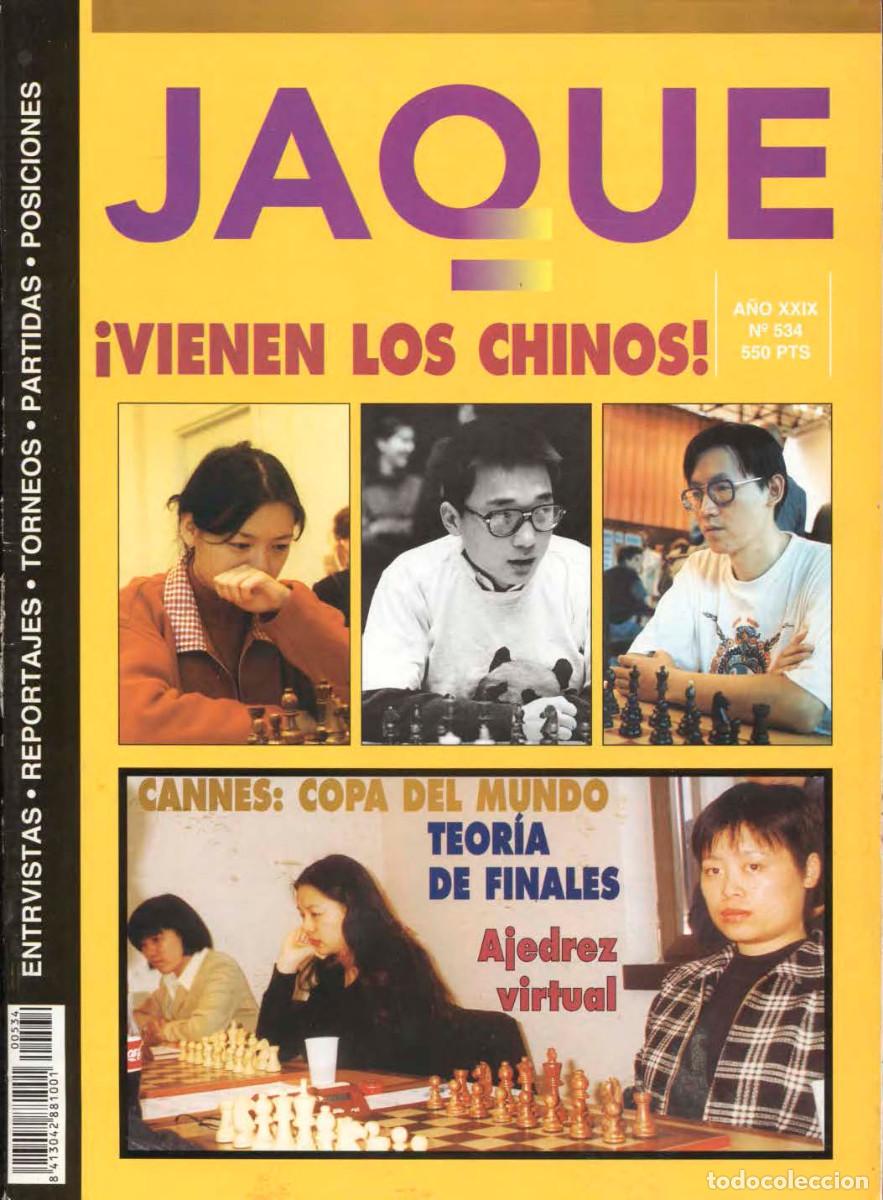 Coleccionismo deportivo: Ajedrez Revista Jaque 534 - Foto 1