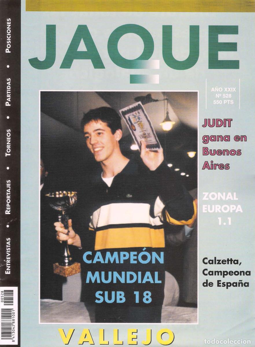 Coleccionismo deportivo: Ajedrez Revista Jaque 528 - Foto 1