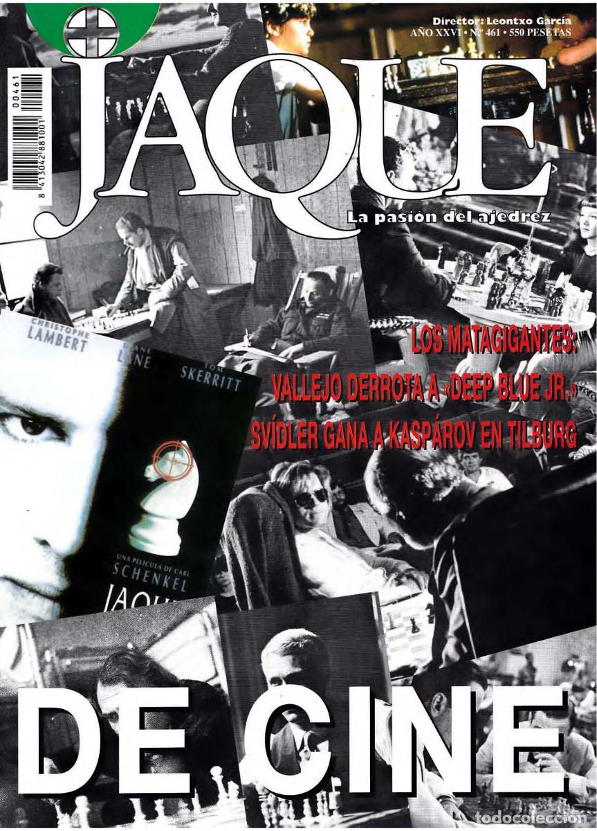 Coleccionismo deportivo: Ajedrez Revista JAQUE 461 - Foto 1