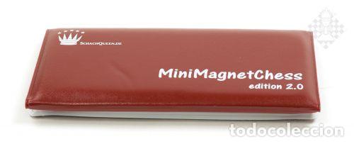 Coleccionismo deportivo: Ajedrez. Mini Magnet Chess 2.0, threefold - Foto 1