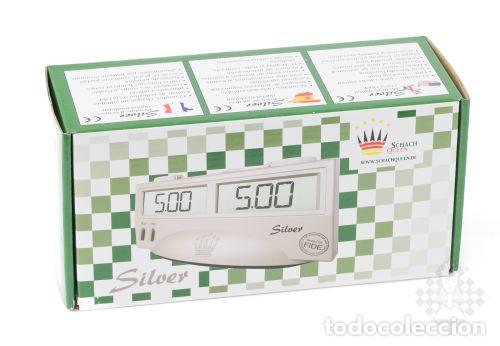 Coleccionismo deportivo: Ajedrez. Chess Timer &rdquo;Silver&rdquo; - Foto 4
