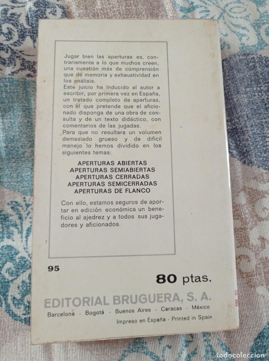 Coleccionismo deportivo: Aperturas De Flanco - Maximo Borrell - 1995 - Editorial Bruguera - Foto 8