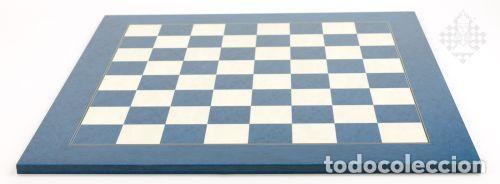 Coleccionismo deportivo: Ajedrez. Chess set Blue America - Foto 5