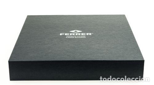 Coleccionismo deportivo: Ajedrez. Chess set Black Olive De Luxe sq 50mm - Foto 7