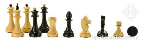 Coleccionismo deportivo: Ajedrez. Chess set Queens Gambit De Luxe sq 50mm - Foto 2