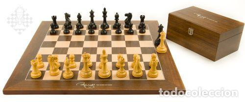 Coleccionismo deportivo: Ajedrez. Polgar Deluxe Chess Set - Foto 1