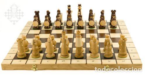 Coleccionismo deportivo: Ajedrez. Chess Set Magnat - Foto 1